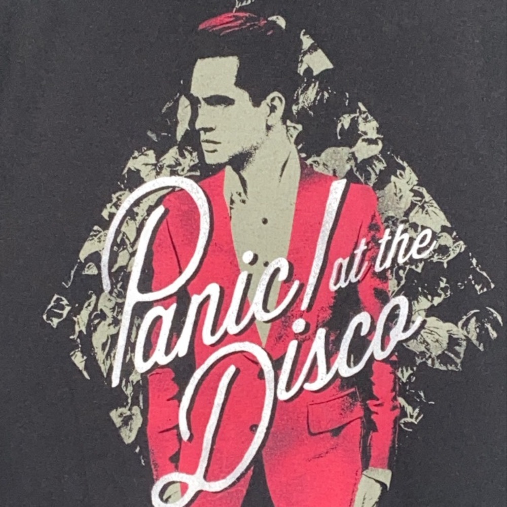 Panic at the disco tee shirt